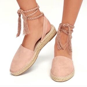 Steve Madden Blush Espadrille Flats